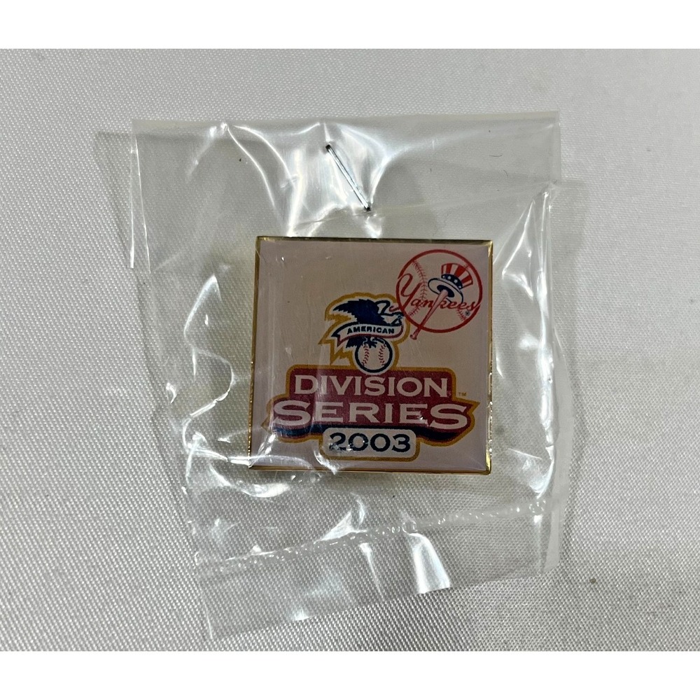 New York Yankees 2003 American Division Series ALDS MLB Baseball Pin Vintage
